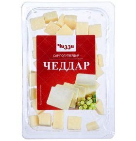 Сыр Тильзитер 45% кубики Чиззи 200 гр