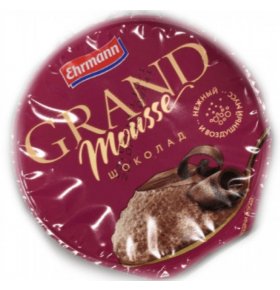 Мусс молочный Grand Mousse Шоколад 4,9% 90 гр