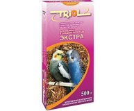 Корм для попугаев Экстра для мелких и средних Triol 500 гр
