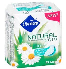 Прокладки Natural Care Ультра Супер Libresse 9 шт