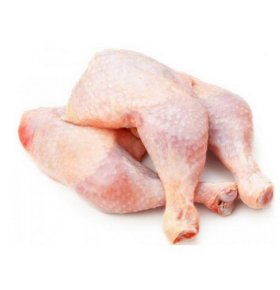 Цыпленок бройлер окорок Халяль охлажденный подложка вес 1 кг