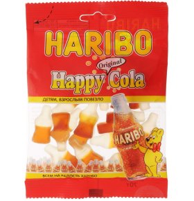 Жевательный мармелад Haribo Happy Cola 70 гр