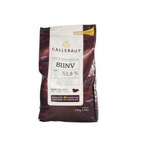 Шоколад черный 54,5% Callebaut 2,5 кг