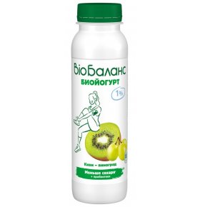 Йогурт питьевой Киви Виноград Bio Баланс 270 гр