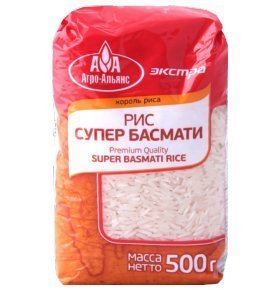 Рис Супер Басмати Агро-Альянс 0,5 кг