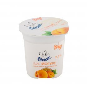 БиоЙогурт Снежок персик маракуйя 2,5% 120 гр