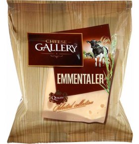 Сыр Эмменталер 45% кусок Сheese Gallery 250 гр