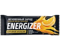 Батончик-мюсли с фруктами взрывной апельсин Energizer 40 гр