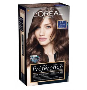 Краска для волос L'Oreal Preference 6.21 1шт