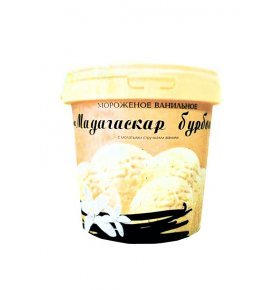 Мороженое Магаданский бурбон молотыми стручками ванили Делиция 450 гр
