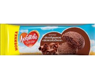 Печенье сдобное воздушное шоколадное Любятово 200 гр