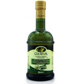 Масло оливковое нерафинированное Mediterranean высшего качества Colavita 500 гр