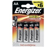 Элемент питания Max АА Energizer 6 шт