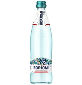 Вода минеральная стекло Borjomi 0,5 л
