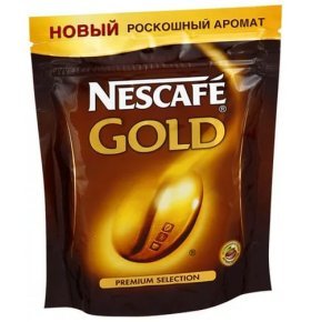 Кофе натуральный растворимый Nescafe Gold 250г