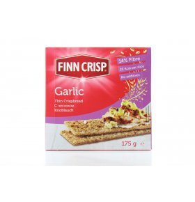 Хлебцы с чесноком многозерновые Finn Crisp 175 гр