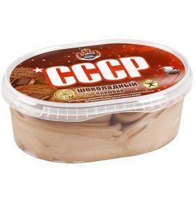 Мороженое Настоящий пломбир шоколадный Русский холод 450 гр
