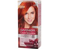 Краска для волос Color Sensation Роскошь цвета 7.40 Янтарный Ярко-Рыжий Garnier