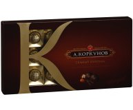Ассорти конфеты молочный шоколад лесной орех Коркунов 192 г