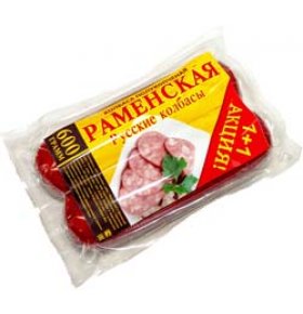 Колбаса Раменская Русские колбасы 300 гр 1+1