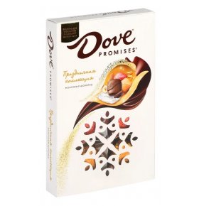 Набор конфет Promises Праздничная коллекция Молочный шоколад Dove 62 гр