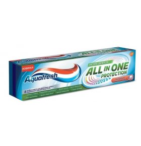 Зубная паста All-in-One Protection Экстра Свежесть Aquafresh 75 мл