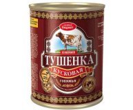Мясные консервы тушенка кусковая Главпродукт 340 гр