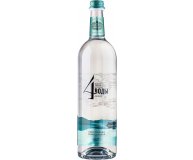 Вода 4 Воды Газированная виноградная в стеклянной бутылке Абрау-Дюрсо 750 мл