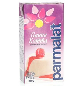 Десерт Панна Котта молочно-шоколадный Parmalat 530 г