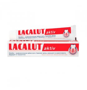 Зубная паста Aktiv Lacalut 75 мл