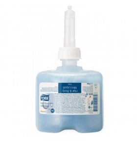 Жидкое мыло-гель Premium для тела и волос мини, система S2, одноразовый Tork 475 мл