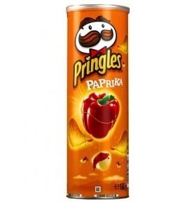 Чипсы Pringles паприка 165г