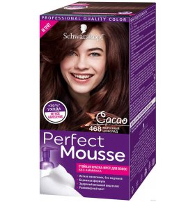 Краска для волос Perfect Mousse тон 468 Schwarzkopf 1 упаковка