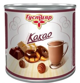 Сгущенка с какао 1% Густияр 380 гр