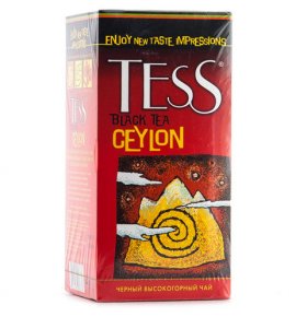 Чай Tess цейлон черный   25х2г