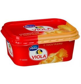 Сыр плавленный с лисичками Виола 400 гр
