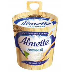 Сыр творожный сливочный 60% Almette 150 гр