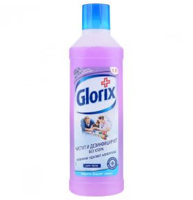 Чистящее средство для полов Цветы лаванды Glorix 1 л