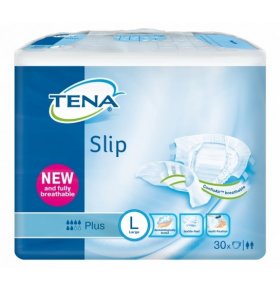 Подгузники Slip Plus Large для взрослых Tena 10 шт