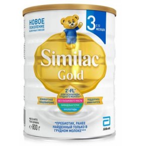 Сухая молочная смесь Gold 3 Similac 800 гр