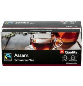 Чай черный пакетированный Assam Quality 25 шт х 1,5 гр