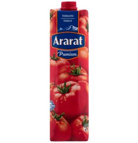 Сок томатный с солью и мякотью Ararat Premium 0,97 л