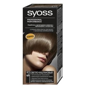 Краска для волос Syoss Color 5-1 Светло-каштановый 1шт