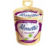 Сыр творожный с чесноком 60% Almette 150 гр