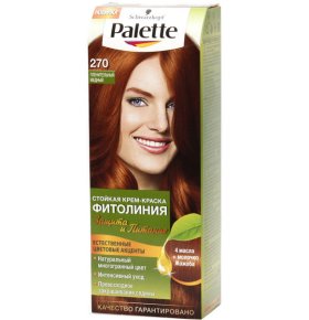 Крем-краска для волос Palette Фитолиния 270 Пленительный медный 1 шт