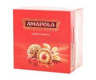 Конфеты вафельные глазированные Клюква и Ваниль Amapola 100 г