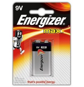 Элемент питания Max крона 9V Energizer 1 шт