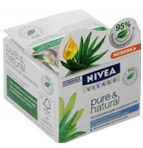 Дневной крем Nivea Visage "Pure & Natural" 50мл
