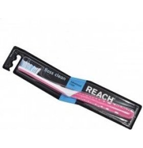 Зубная щетка Floss Clean жесткая Reach 1 шт