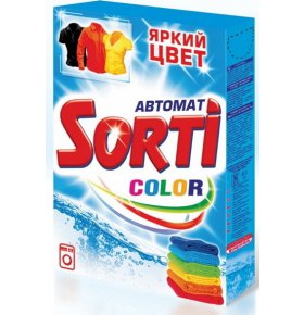 Стиральный порошок Sorti автомат Color 350 гр